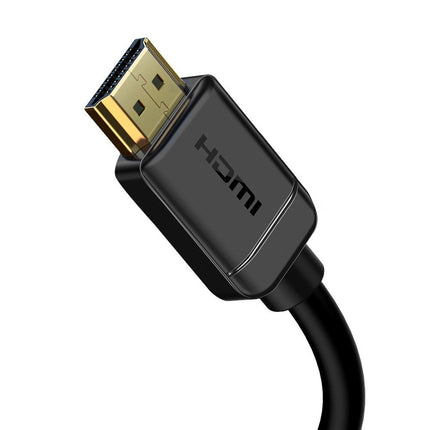 BASEUS Cable HDMI 2.0 4K 60 Hz 3D HDR 18 Gbps 1 m black – image 2