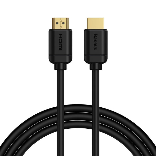 BASEUS Cable HDMI 2.0 4K 60 Hz 3D HDR 18 Gbps 2 m black