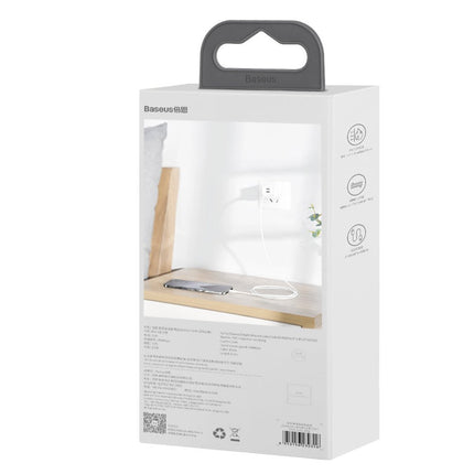 BASEUS 2x USB Iphone Lightning cable fast charging Power Delivery 1.5 m white – image 11