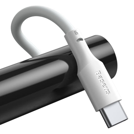 BASEUS 2x USB USB-C cable fast charging Power Delivery Quick Charge 40 W 5 A 1.5 m white – image 3