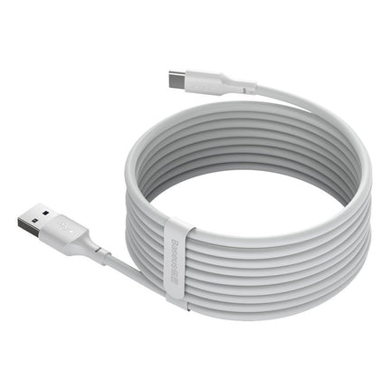 BASEUS 2x USB USB-C cable fast charging Power Delivery Quick Charge 40 W 5 A 1.5 m white – image 4