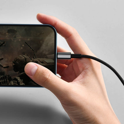BASEUS Powerful cable in USB Iphone Lightning 2.4 A 2 m black – image 11