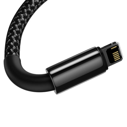 BASEUS Powerful cable in USB Iphone Lightning 2.4 A 2 m black – image 4