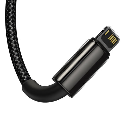 BASEUS Cable 3in1 USB-C cable Iphone Lightning microUSB 3.5 A 1.5 m black – image 3