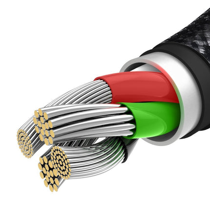BASEUS Cable 3in1 USB-C cable Iphone Lightning microUSB 3.5 A 1.5 m black – image 8