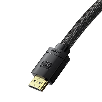 BASEUS HDMI cable 2.1 8K 60 Hz eARC QMS Dynamic HDR VRR ALLM 3m black – image 4