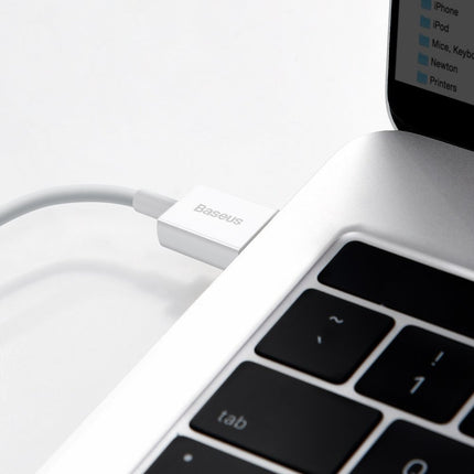BASEUS Superior cable USB cable Iphone Lightning 2.4A 1m White – image 10