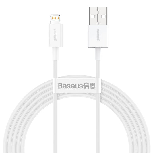 BASEUS Superior cable USB Iphone Lightning 2.4A 2m White