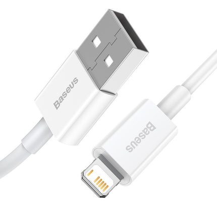BASEUS Superior cable USB Iphone Lightning 2.4A 2m White – image 2