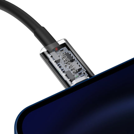 BASEUS Superior cable USB-C Iphone Lightning cable for fast charging 20W 1m black – image 8