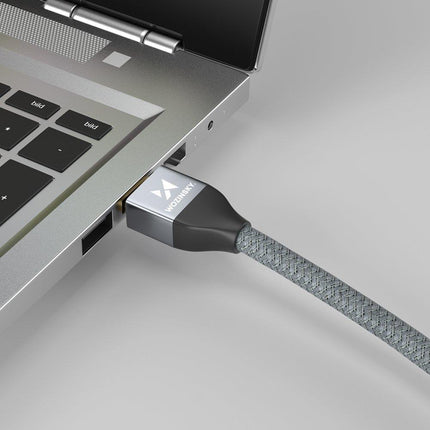 WOZINSKY HDMI cable 2.1 8K 60 Hz 48 Gbps 4K 120 Hz 2K 144 Hz 3 m silver – image 11