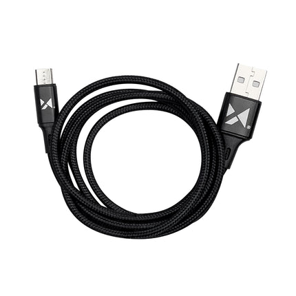 WOZINSKY Powerful cable in USB microUSB 2.4A cable 1m black – image 4