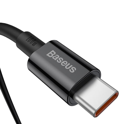 BASEUS Superior cable USB-C cable Quick Charge FCP 100W 5A 20V 1m black – image 3