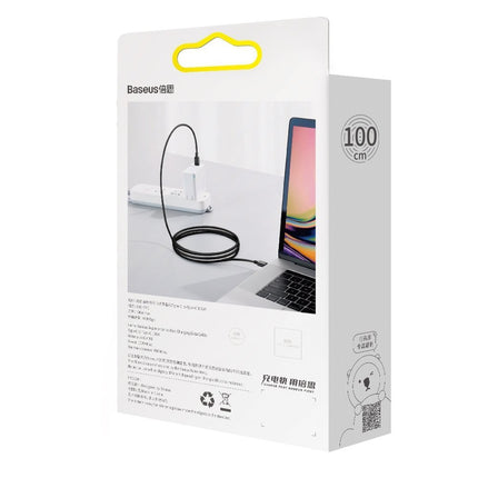 BASEUS Superior cable USB-C cable Quick Charge FCP 100W 5A 20V 1m black – image 6