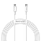 BASEUS Superior cable USB-C cable Quick Charge FCP 100W 5A 20V 2m white
