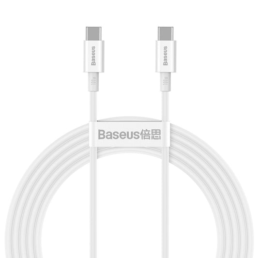 BASEUS Superior cable USB-C cable Quick Charge FCP 100W 5A 20V 2m white