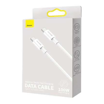 BASEUS Superior cable USB-C cable Quick Charge FCP 100W 5A 20V 2m white – image 5