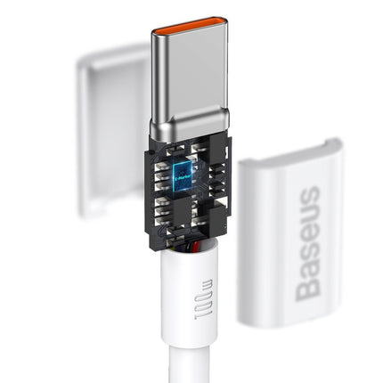 BASEUS Superior cable USB-C cable Quick Charge FCP 100W 5A 20V 2m white – image 8