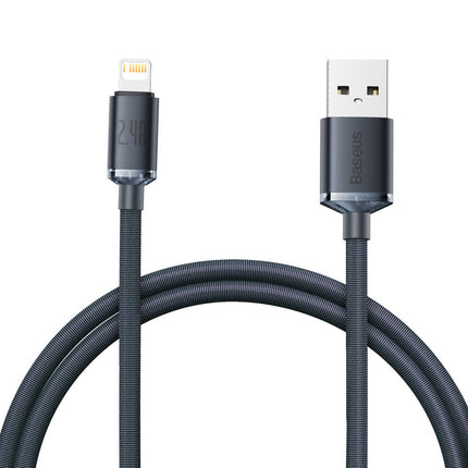 BASEUS Cable for fast charging and data transfer USB Iphone Lightning 2.4A 1.2m black