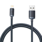 BASEUS Cable for fast charging and data transfer USB Iphone Lightning 2.4A 1.2m black