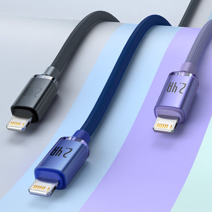 BASEUS Cable for fast charging and data transfer USB Iphone Lightning 2.4A 1.2m black – image 10