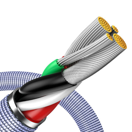 BASEUS Cable for fast charging and data transfer USB Iphone Lightning 2.4A 1.2m black – image 15