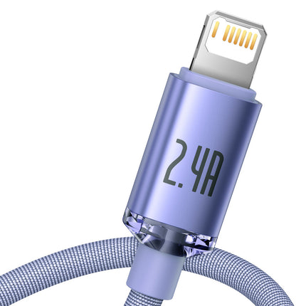 BASEUS Cable for fast charging and data transfer USB Iphone Lightning 2.4A 2m black – image 13
