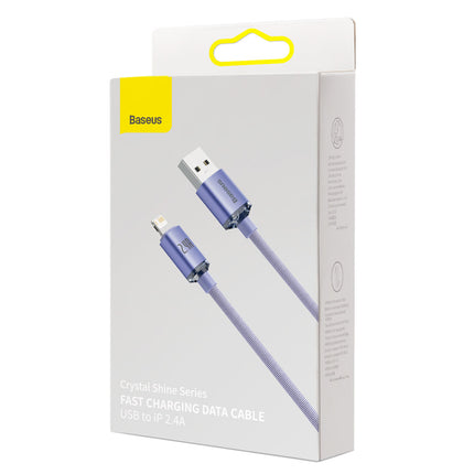 BASEUS Cable for fast charging and data transfer USB Iphone Lightning 2.4A 2m black – image 16
