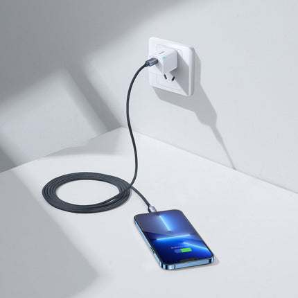BASEUS Cable for fast charging and transfer of data USB-C Iphone Lightning 20W 2m black – image 10