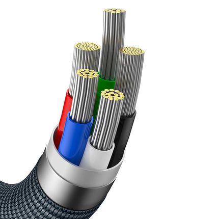 BASEUS Cable for fast charging and transfer of data USB-C Iphone Lightning 20W 2m black – image 8