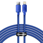 BASEUS Wire for fast charging and data transfer USB-C Iphone Lightning 20W 2m blue