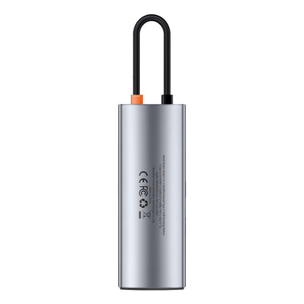 BASEUS Multifunctional HUB USB 7w1 Type C HDMI card reader TF PD grey – image 8