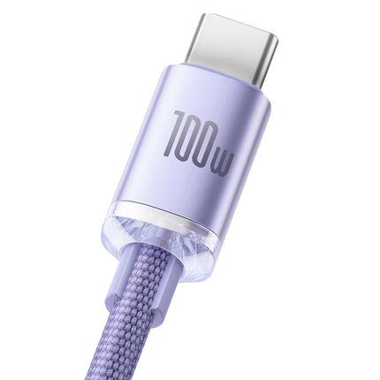 BASEUS USB USB-C 100W cable for fast charging and data transfer 2m black – image 14