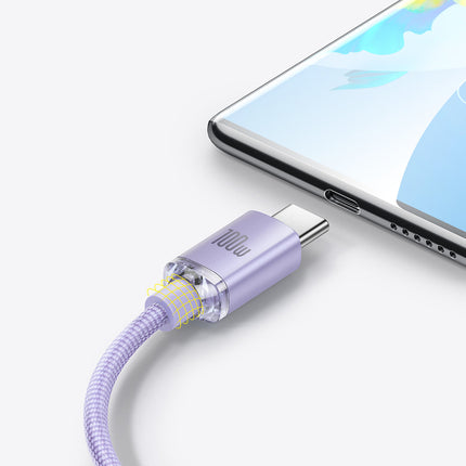 BASEUS USB USB-C 100W cable for fast charging and data transfer 2m black – image 20