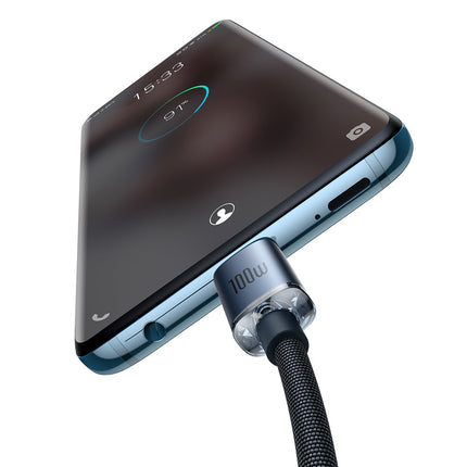 BASEUS Cable for fast charging and data transfer USB-C USB-C 100W 2m black – image 3