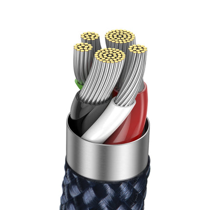 BASEUS Explorer Series cable USB-C Iphone Lightning 20W 1m blue – image 7