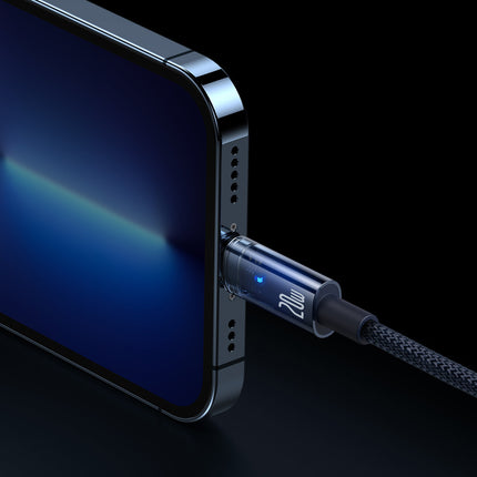 BASEUS Explorer Series cable USB-C Iphone Lightning 20W 1m blue – image 8