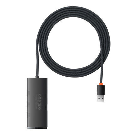 BASEUS Lite Series HUB 4-Port USB-A to 4xUSB-A 3.0 2m black – image 2