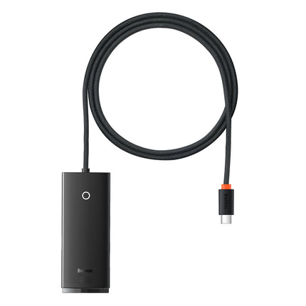 BASEUS Lite Series HUB USB-C 4x USB 3.0 adapter 1m black