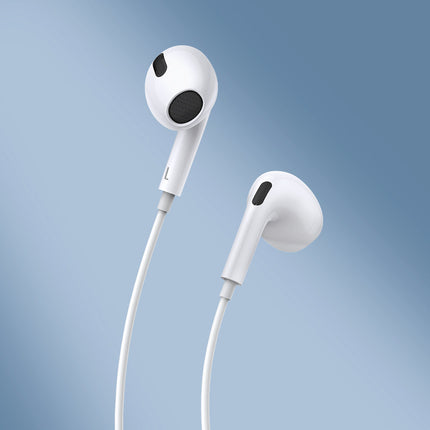 BASEUS Wired headphones Encok H17 minijack 3.5mm white – image 9