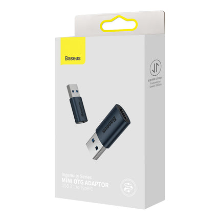 BASEUS USB 3.1 OTG adapter for USB-C blue – image 5