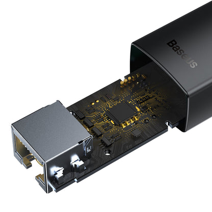 BASEUS External USB-C RJ-45 network card 1Gbps 1000Mbps black – image 8