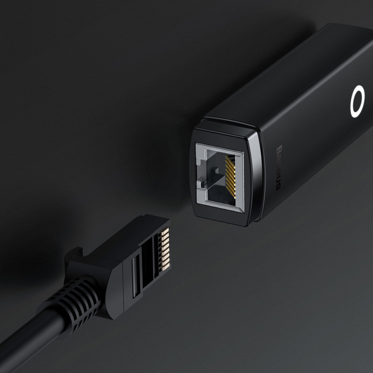 BASEUS External USB-C RJ-45 network card 1Gbps 1000Mbps black – image 9