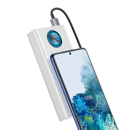 BASEUS Amblight powerbank 65W 30000mAh Overseas Edition white – image 3