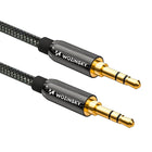 WOZINSKY Universal cable mini jack cable AUX 2m black