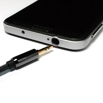 WOZINSKY Universal cable mini jack cable AUX 2m black – image 7