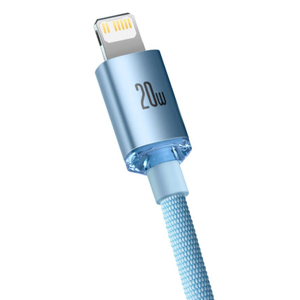 BASEUS USB-C cable Iphone Lightning fast charging 20W 1.2m blue – image 3