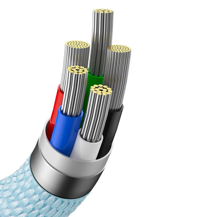 BASEUS USB-C cable Iphone Lightning fast charging 20W 1.2m blue – image 7
