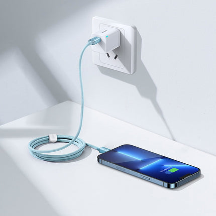 BASEUS USB-C cable Iphone Lightning fast charging 20W 1.2m blue – image 8
