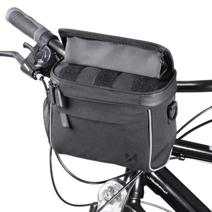 WOZINSKY Bike bag for steering wheel with black shoulder strap – image 3